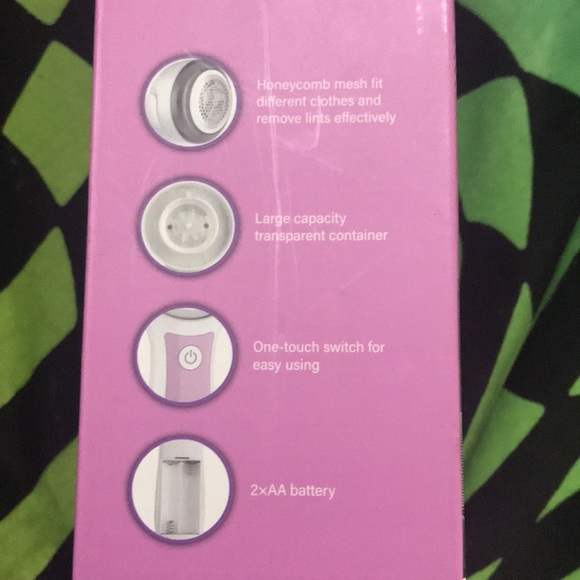 ✨🆕BNIB!Anzoee Pink Lint Remover!SEALED! NEVER OPENED!✨ - Picture 7 of 8